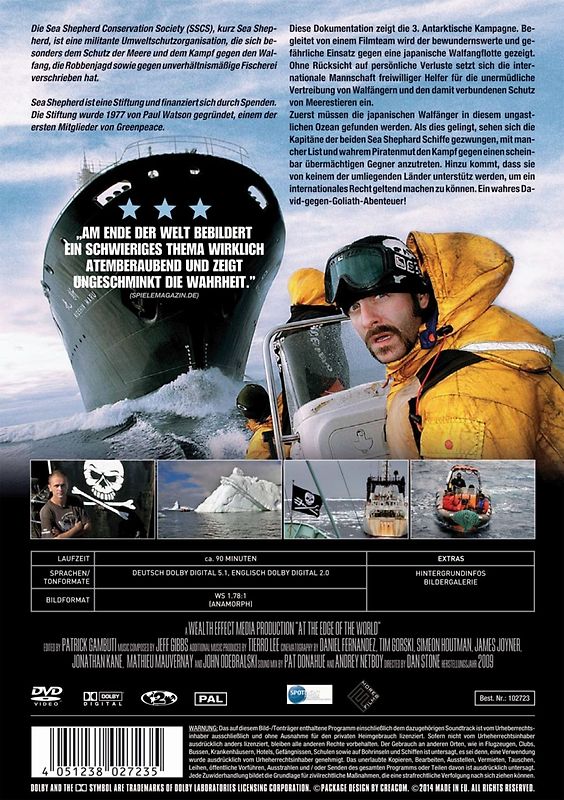 An Ende der Welt - At the Edge of the World (DVD) DVD
