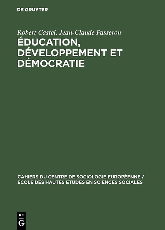 Éducation, développement et démocratie