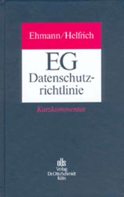 EG-Datenschutzrichtlinie