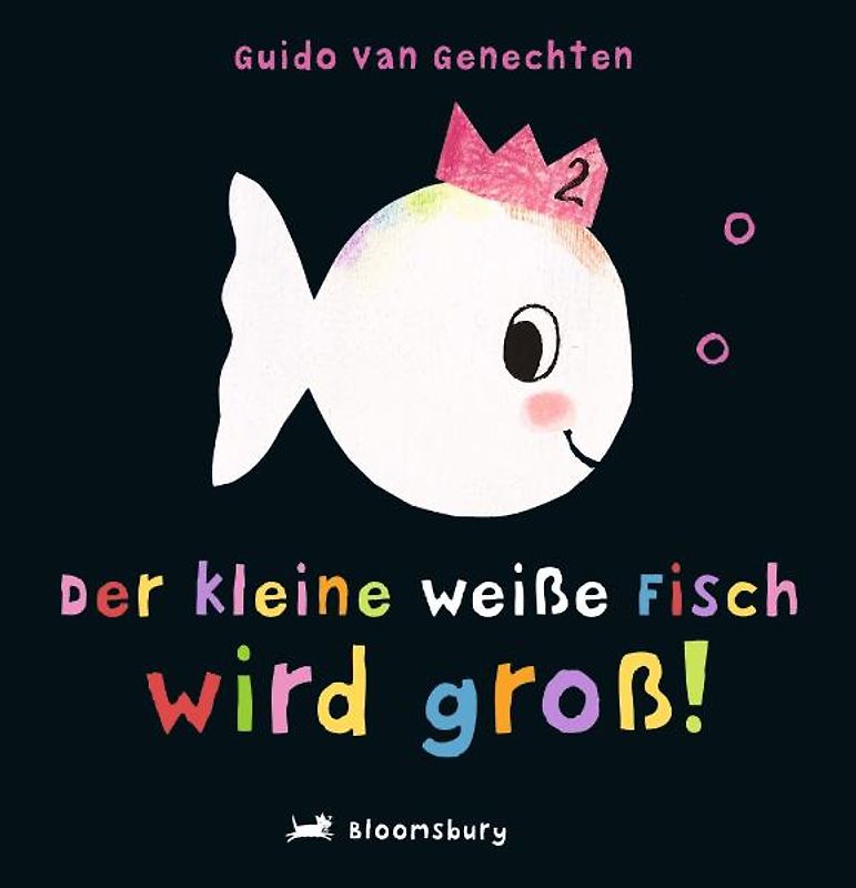 Der kleine weiße Fisch wird groß
