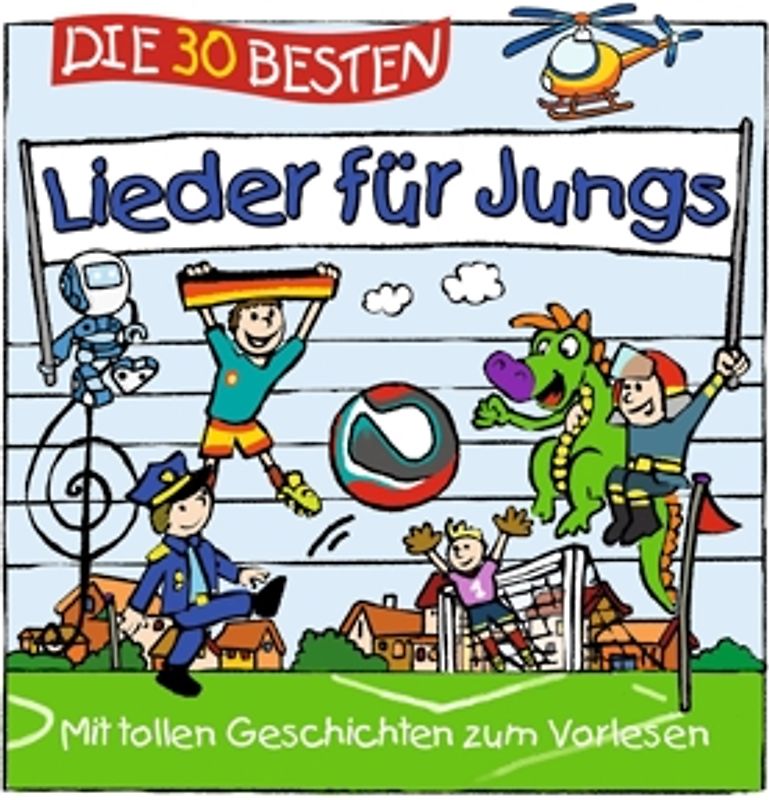 Sommerland,S./Glück,K.& Kita-Frösche,Die - Die 30 Besten Lieder Für Jungs