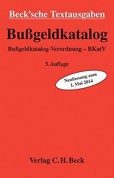 Bußgeldkatalog