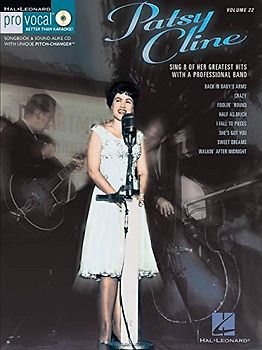 Patsy Cline: Noten, CD für Gitarre, Gesang: Pro Vocal Women's Edition Volume 22 (Pro Vocal Series, 22, Band 22)
