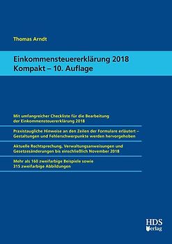 Einkommensteuererklärung 2018 Kompakt