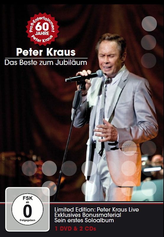 Peter Kraus - Das Beste zum Jubiläum [inkl. 2 CDs] DVD