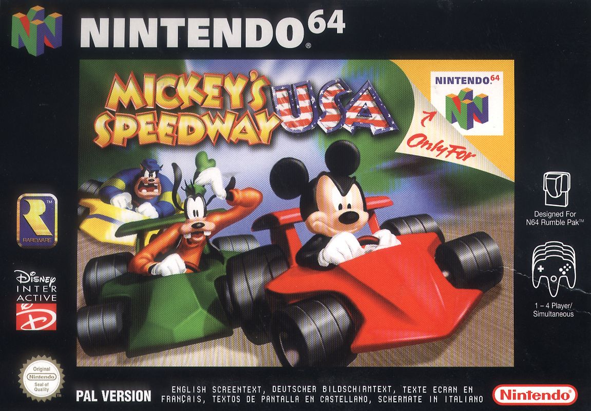 Mickey's Speedway USA Nintendo 64