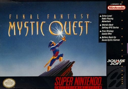 Mystic Quest Legend Super Nintendo