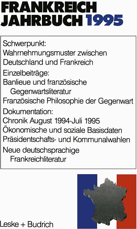 Frankreich-Jahrbuch 1995