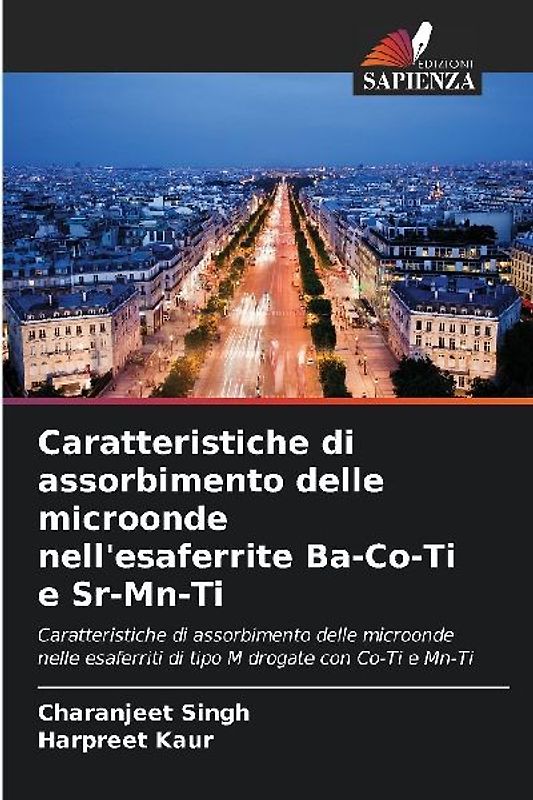 Caratteristiche di assorbimento delle microonde nell'esaferrite Ba-Co-Ti e Sr-Mn-Ti