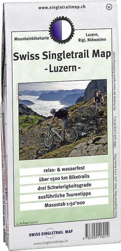Singletrail Map 011 Luzern