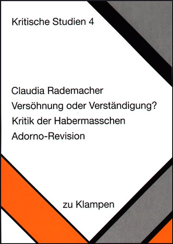 Versöhnung oder Verständigung?