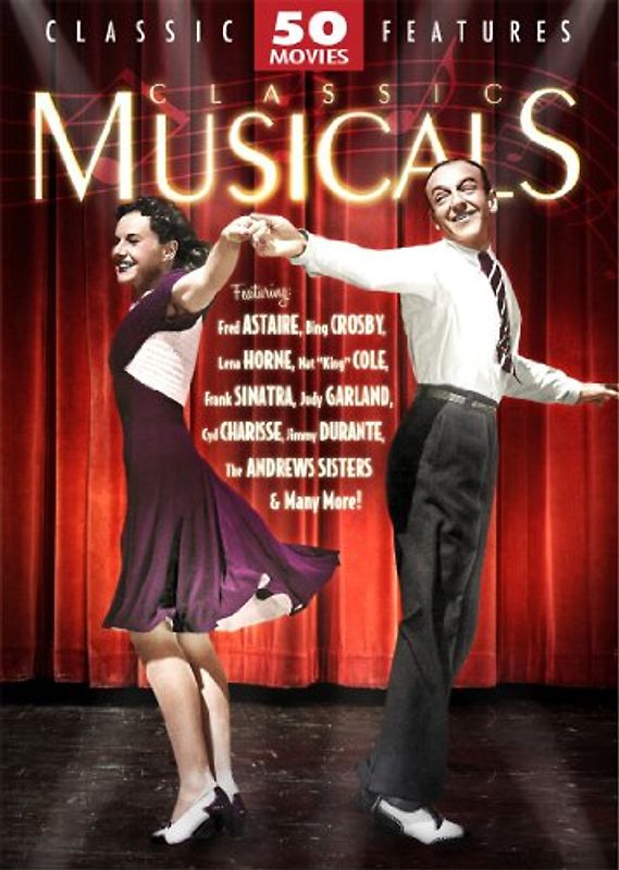 CLASSIC MUSICALS 50 MOVIE PACK DVD