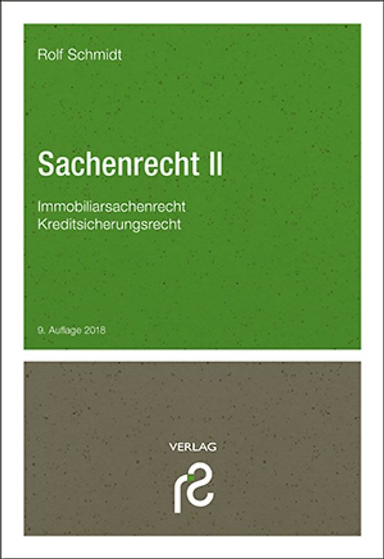 Sachenrecht II