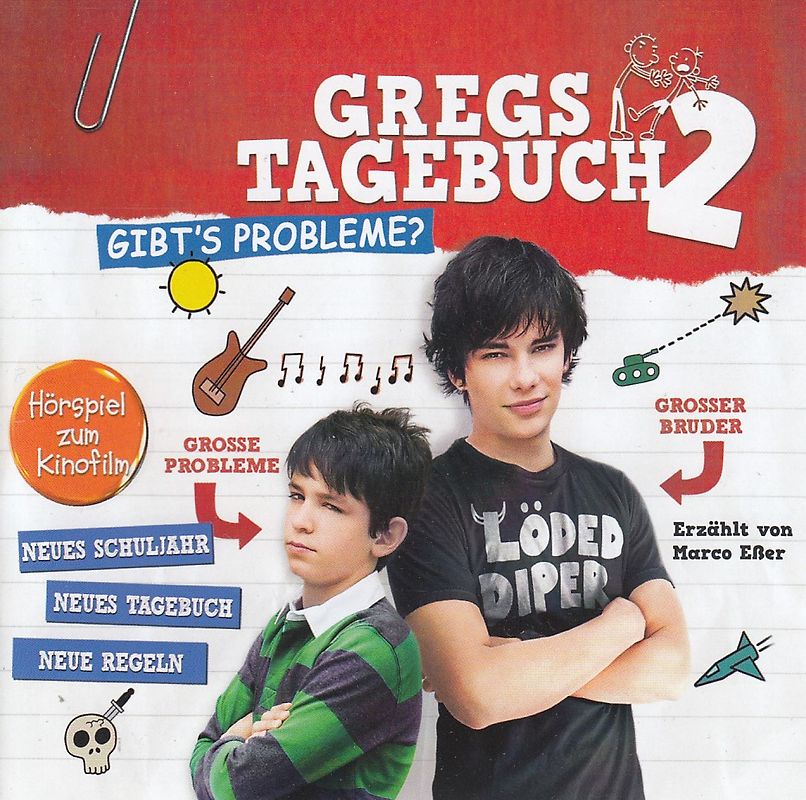 Gregs Tagebuch: Band 2 - Gibt´s Probleme? - Jeff Kinney