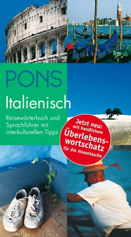 PONS Reisewörterbuch Italienisch mit Überlebenswortschatz