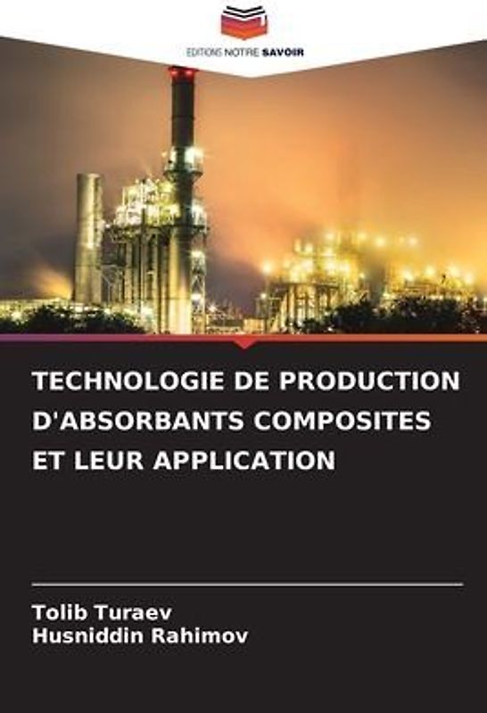 TECHNOLOGIE DE PRODUCTION D'ABSORBANTS COMPOSITES ET LEUR APPLICATION