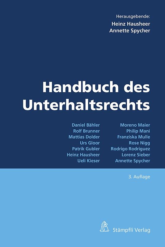 Handbuch des Unterhaltsrechts