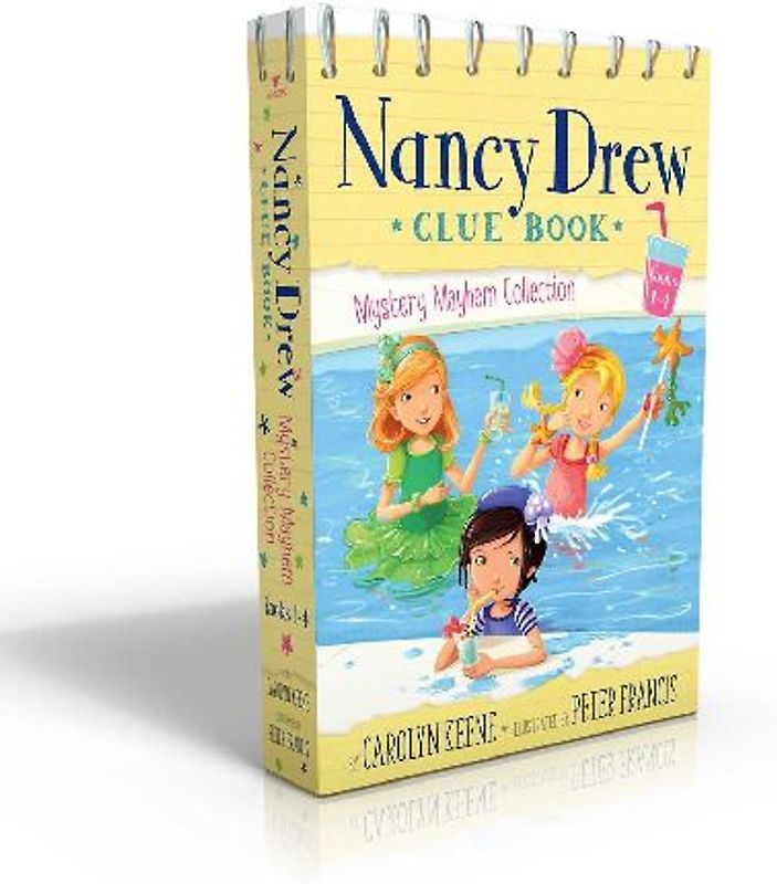Nancy Drew Clue Book Mystery Mayhem Collection Books 1-4 (Boxed Set)