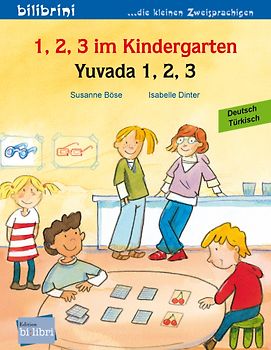 1, 2, 3 im Kindergarten (Deutsch-Türkisch)