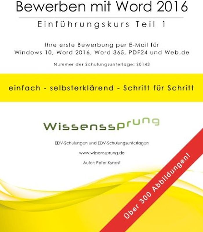 Bewerben mit Word 2016 - Einführungskurs Teil 1