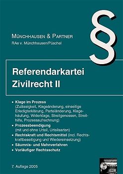 Referendarkartei Zivilrecht II