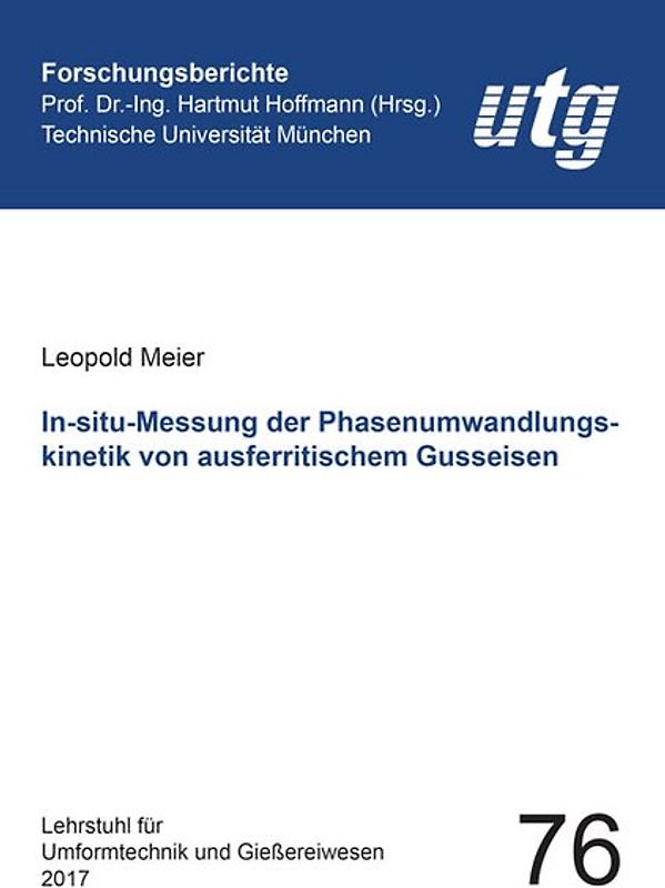 In-situ-Messung der Phasenumwandlungskinetik von ausferritischem Gusseisen