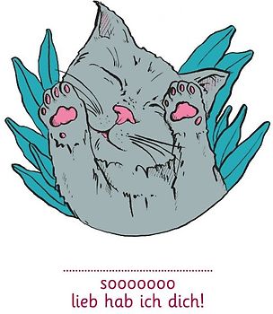 Sooooooo lieb hab ich dich! - Illustriert von Anne Bory