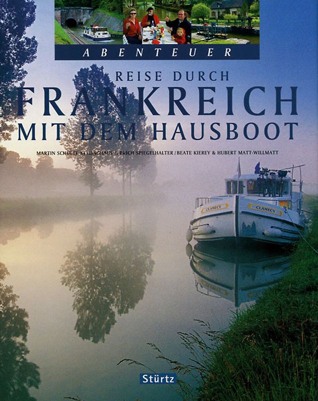 Reise durch Frankreich mit dem Hausboot
