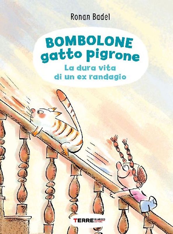 Bombolone gatto pigrone. La dura vita di un ex randagio