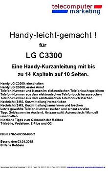 LG C3300-leicht-gemacht. Handy-leicht-gemacht für LG C3300
