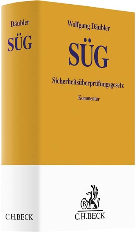 Sicherheitsüberprüfungsgesetz. SÜG