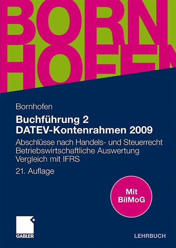 Buchführung 2 DATEV-Kontenrahmen 2009