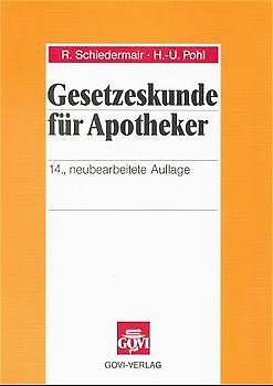 Gesetzeskunde für Apotheker