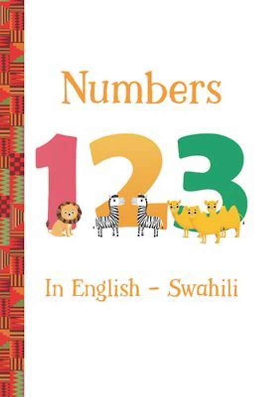 Numbers 123 in English -- Swahili