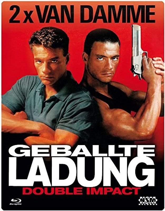 2 x Van Damme - Geballte Ladung - Double Impact [Uncut Futurepak mit 3D Lenticular] 3D Blu-ray Disc