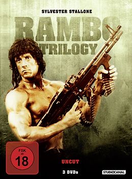 Rambo Trilogy [Uncut, 3 DVDs] DVD