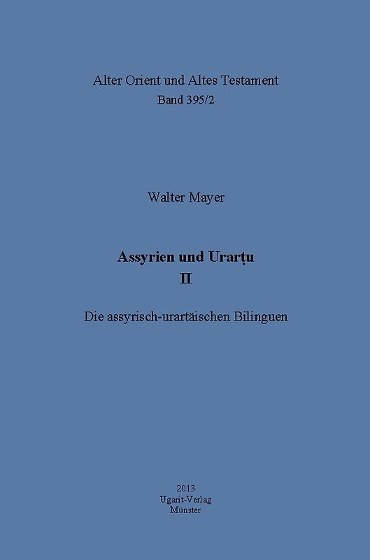 Assyrien und Urartu II