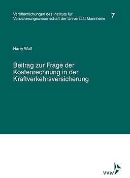 Beitrag zur Frage der Kostenrechnung in der Kraftverkehrsversicherung