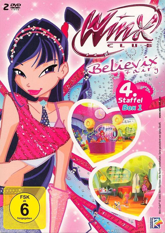 Winx Club: 4. Staffel - Box 1 [2 DVDs] DVD