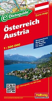 Österreich Strassenkarte 1:500 000