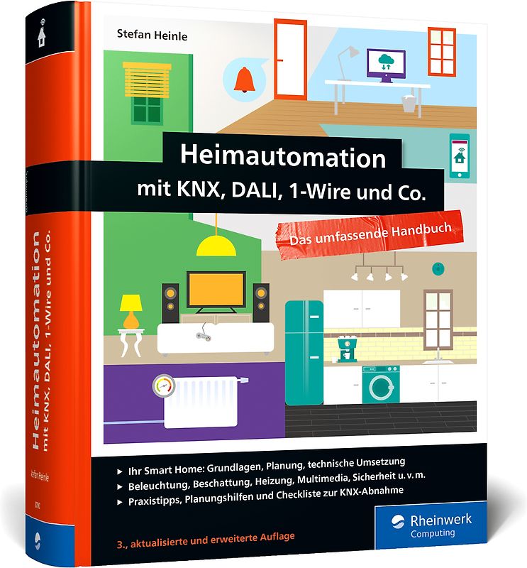 Heimautomation mit KNX, Dali, 1-Wire und Co.