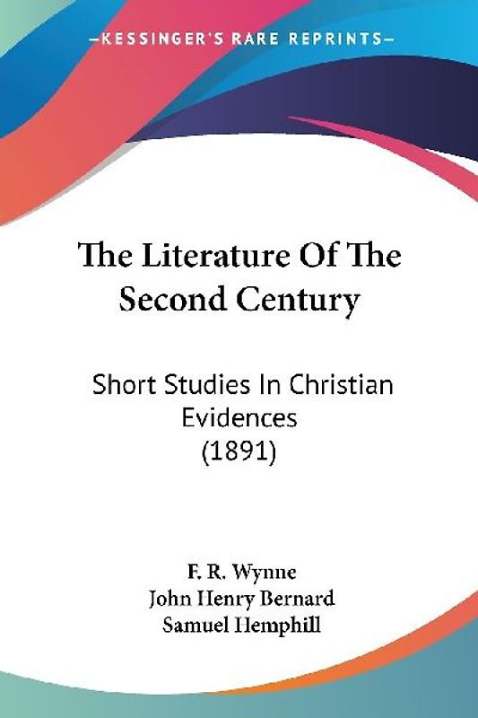 The Literature Of The Second Century