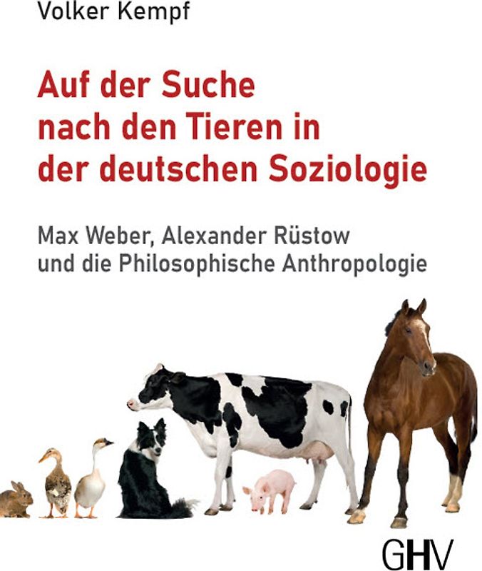 Auf der Suche nach den Tieren in der deutschen Soziologie