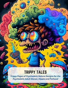 Trippy Tales: Trippy Pages of Psychedelic Nature Designs for the Psychedelic Adult Stoner, Hippie and Pothead