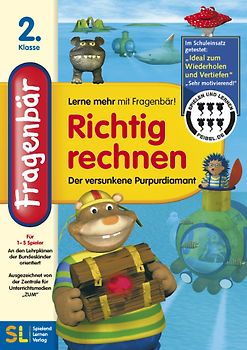Fragenbär - Richtig rechnen 2. Klasse PC Spiele