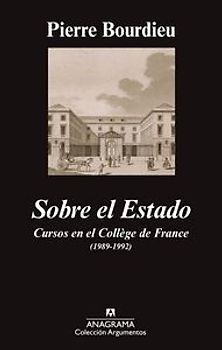 Sobre el estado : cursos en el Colegio de Francia, 1989-1992
