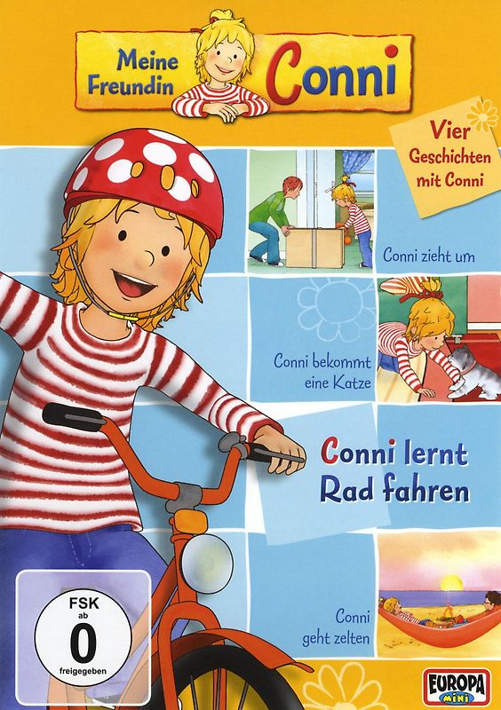 Meine Freundin Conni 1 - Conni lernt Rad fahren - Liane Schneider DVD