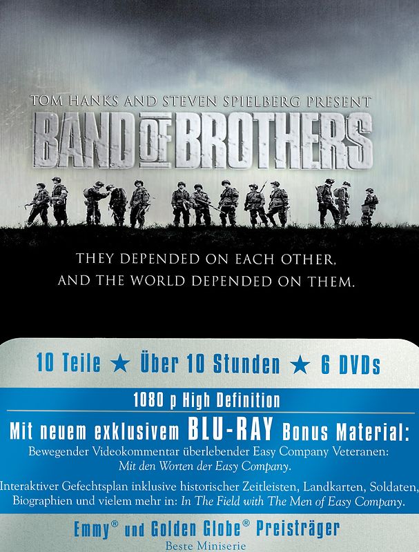 Band of Brothers - Wir waren wie Brüder [6 Discs, Steelbook] Blu-ray Disc