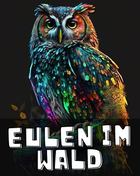 Eulen Mandala Malbuch für Erwachsene: Zen Eulen im Wald Mandala Malbuch für Erwachsene - Eulen Buch zum Ausmalen | Eulen Geschenk für Frauen - Eulen Ausmalbuch für Entspannung und Kreativität