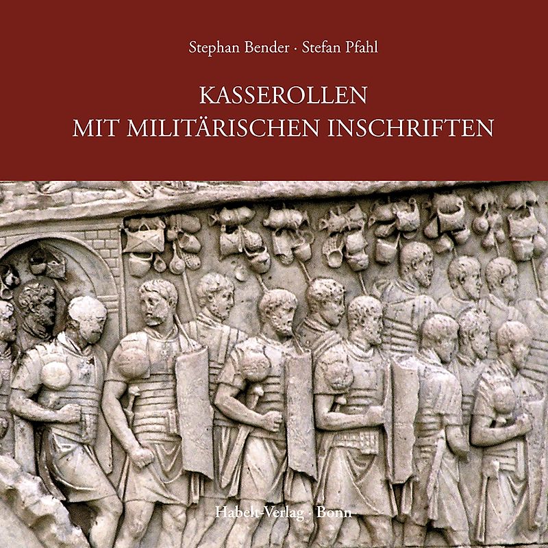 Kasserollen mit militärischen Inschriften